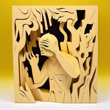 3D model Michael Deforge (STL)